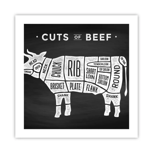 Poszter - Mészáros ábécéskönyve - 50x50 cm