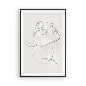 Poszter fehér keretben - Egy álom körvonala - 61x91 cm