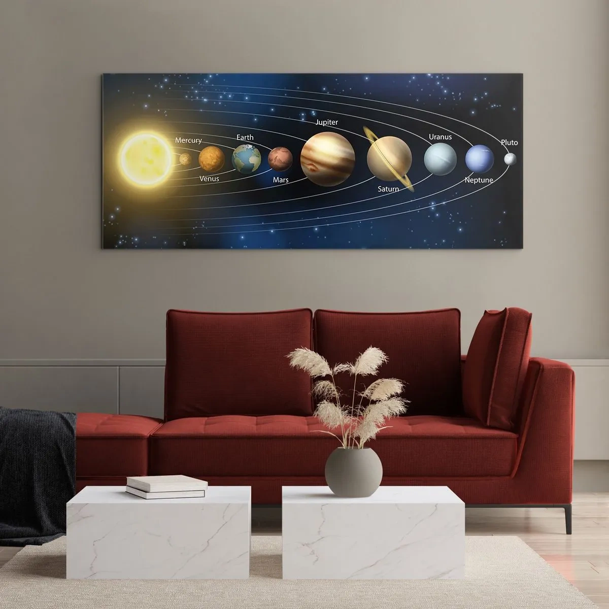 Üveg kép - Egy a tízből - 100x40 cm