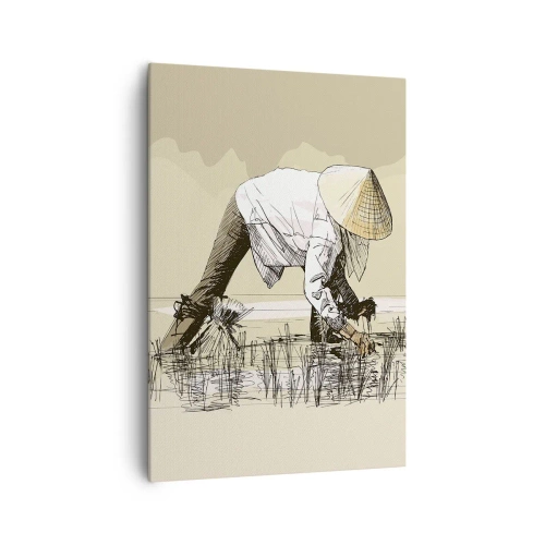 Vászonkép - Sikeres betakarítást - 70x100 cm