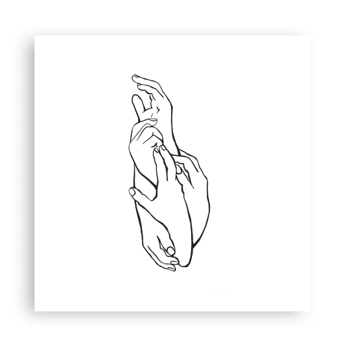 Poszter - Jó érintés - 60x60 cm