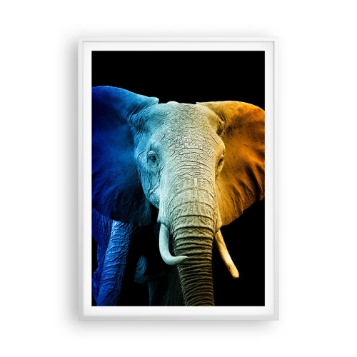 Poszter fekete keretben - Excentrikus, nem különc - 70x100 cm