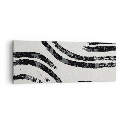 Vászonkép - Félig megállt - 140x50 cm