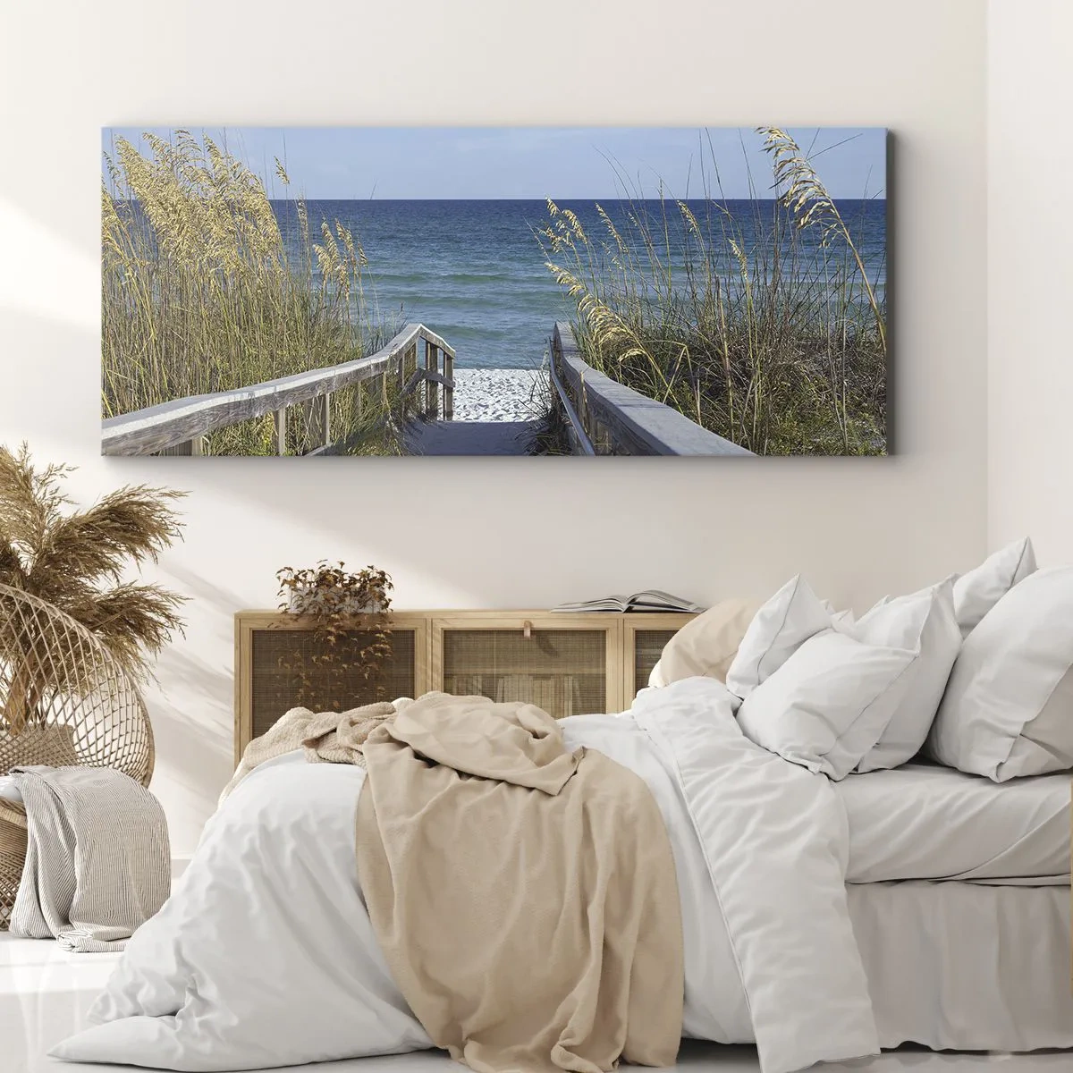 Vászonkép - Napsütésben, szélben - 100x40 cm