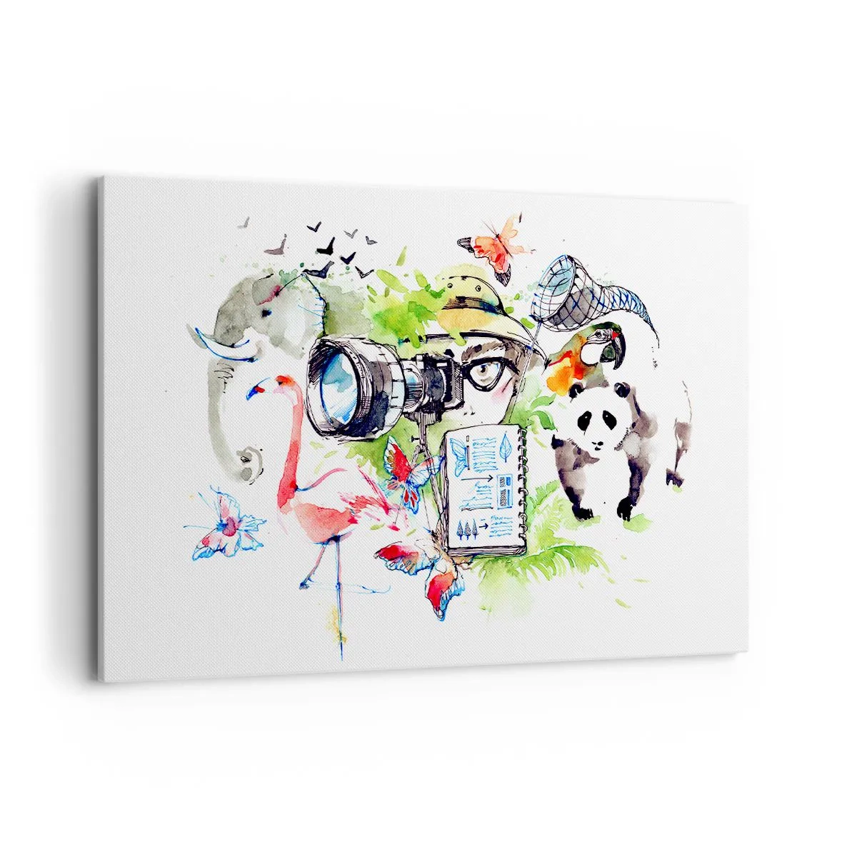 Vászonkép - Az utazó lencséjében - 120x80 cm