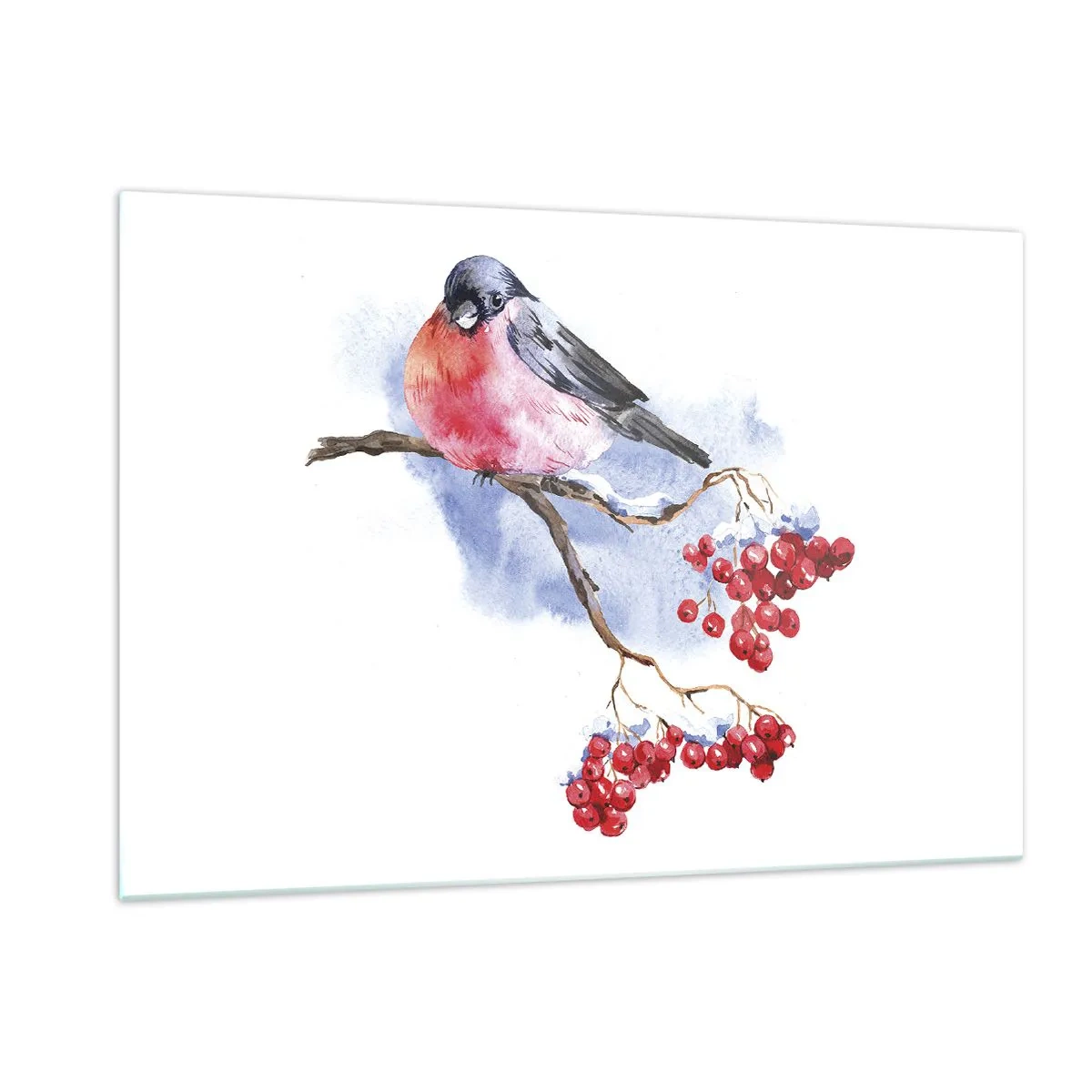 Üveg kép - Téli színben - 120x80 cm