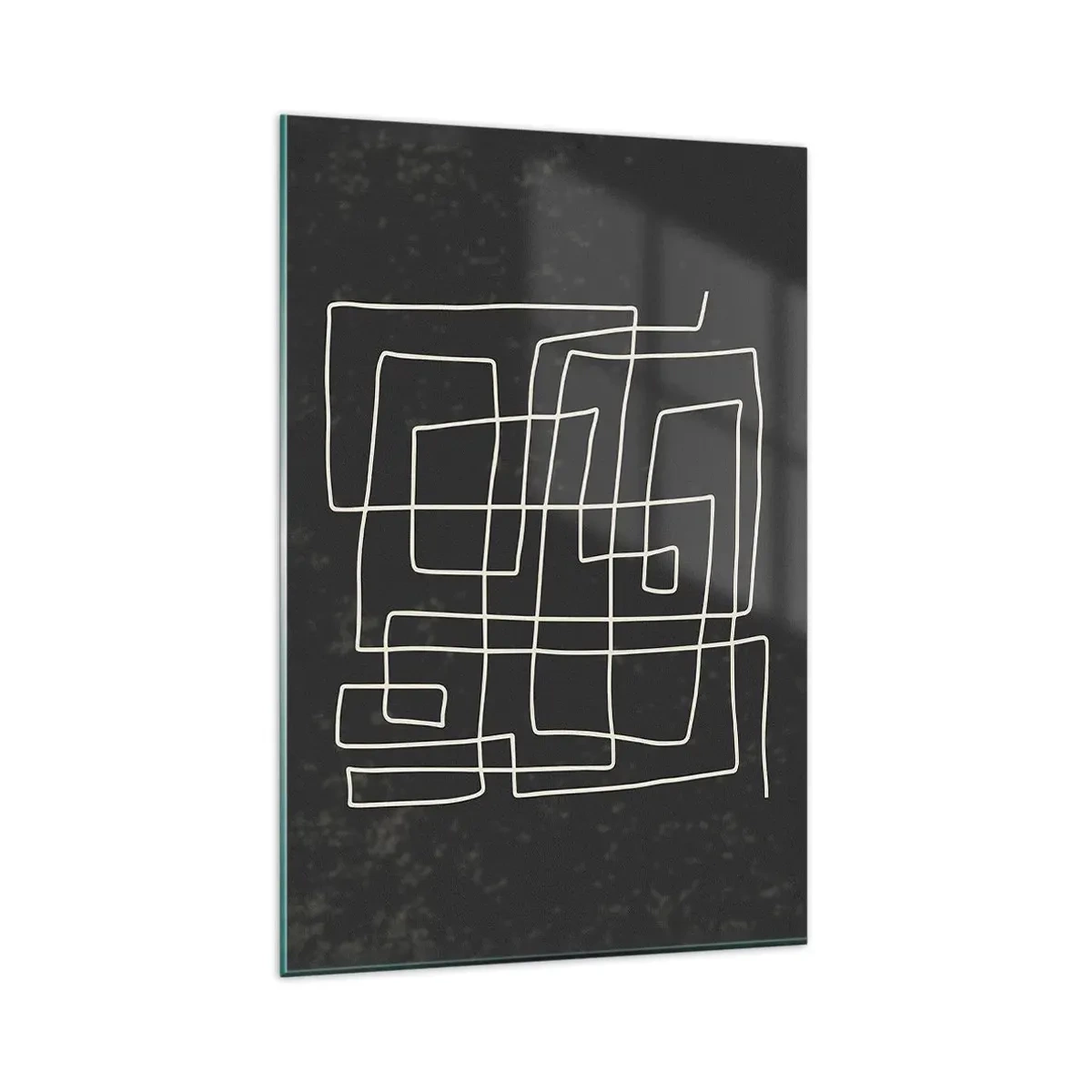 Üveg kép - Nem olyan egyszerű - 80x120 cm