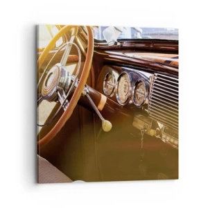 Vászonkép - Múlt luxusnak a fuvallata - 70x70 cm