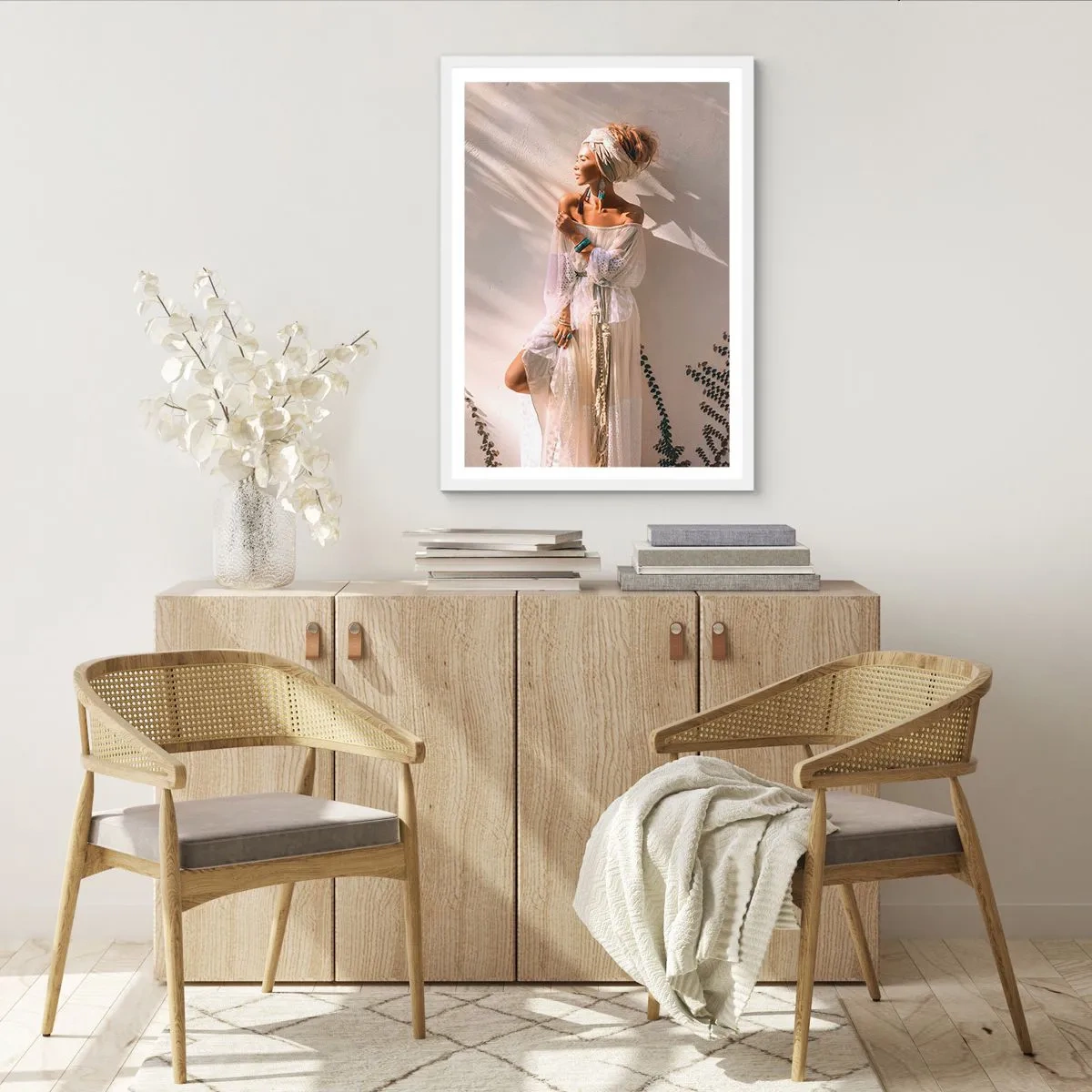 Poszter fekete keretben - A nap és a lány - 50x70 cm