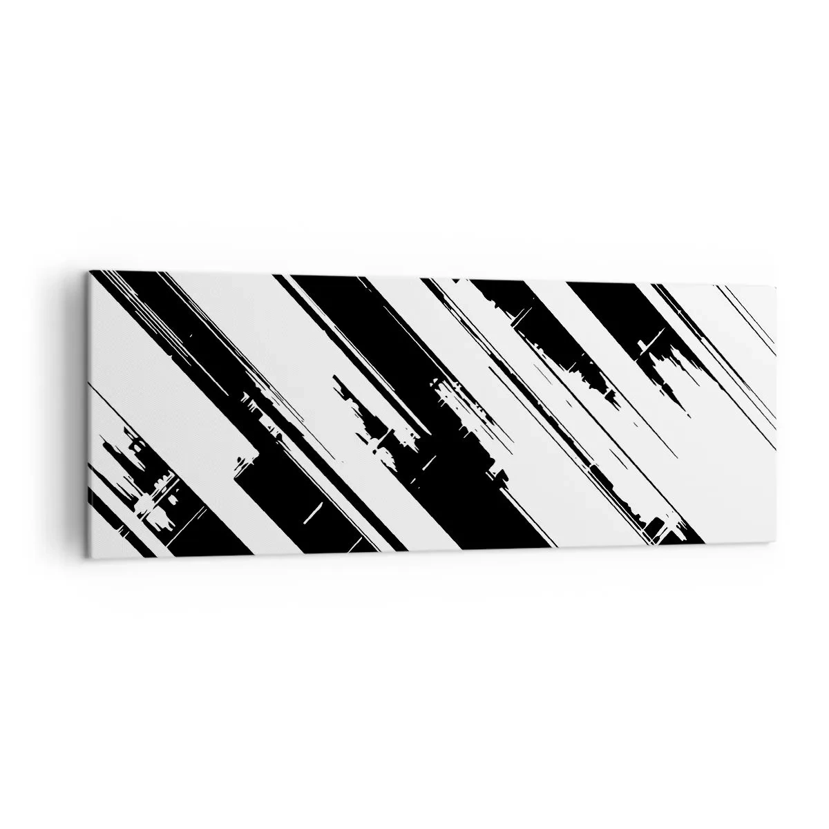 Vászonkép - Intenzív és dinamikus kompozíció - 140x50 cm