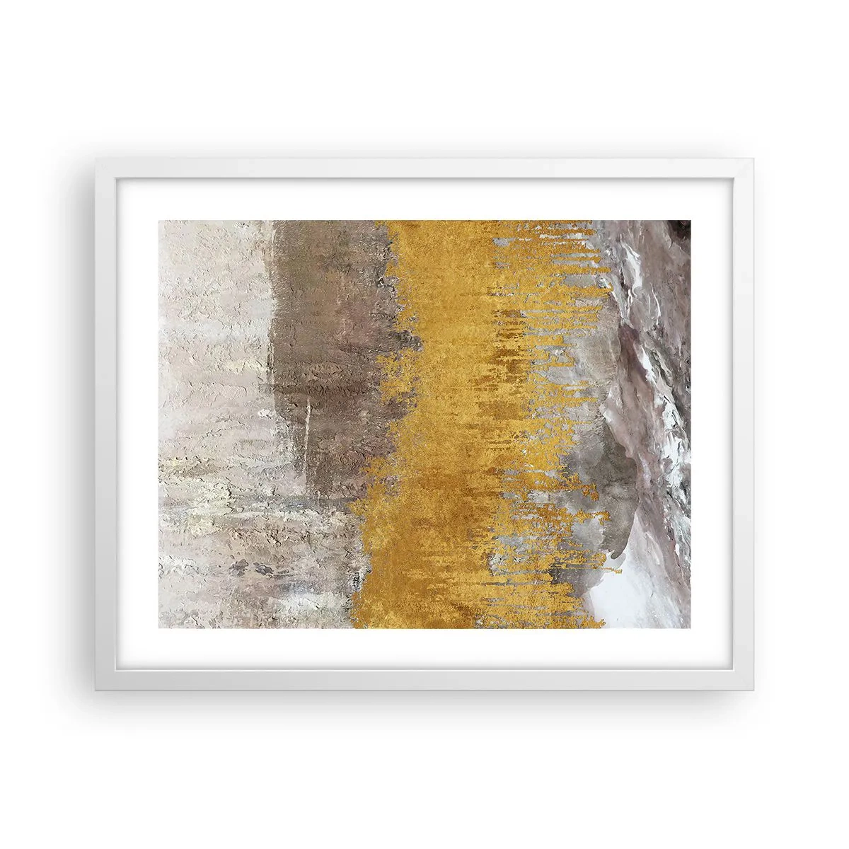 Poszter fekete keretben - Egy aranyszínű fuvallat - 50x40 cm