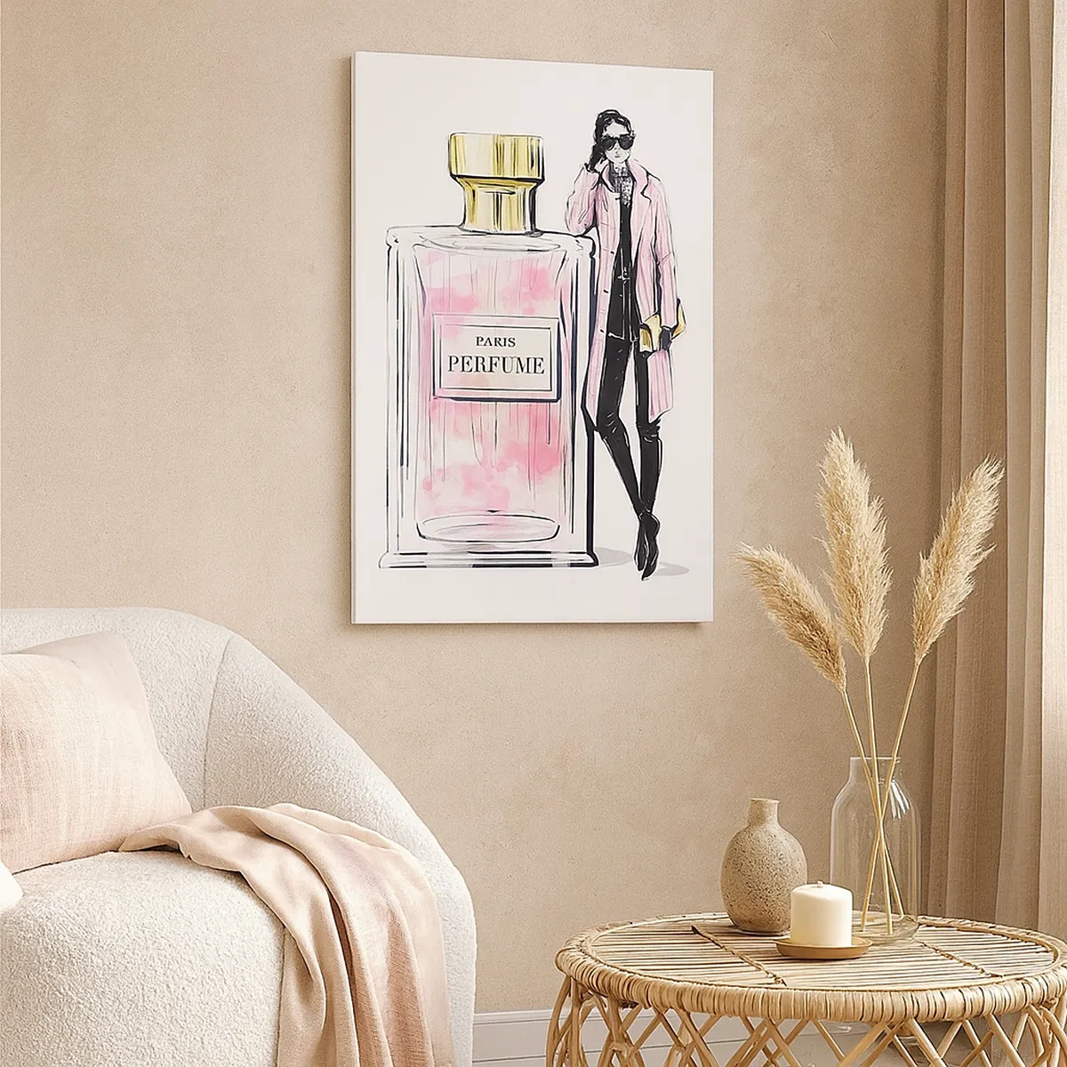 Vászonkép - Párizsi érzékiség - 50x70 cm