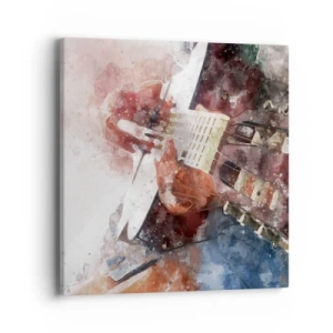 Vászonkép - És mit gondolsz róla? - 40x40 cm