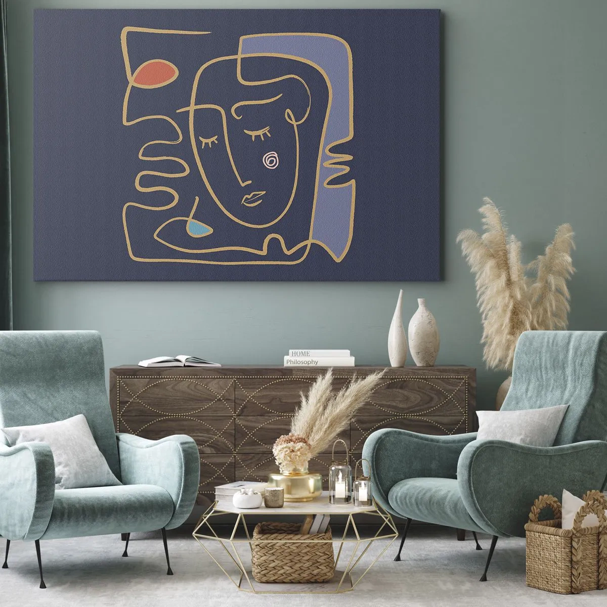 Vászonkép - Álmodozásban - 120x80 cm