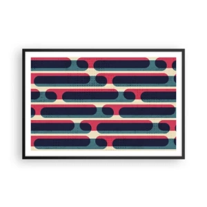 Poszter fehér keretben - Mélységben és előre - 91x61 cm