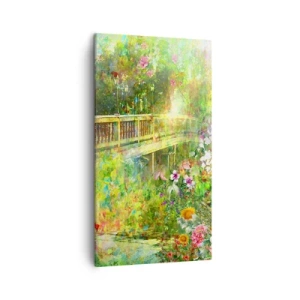 Vászonkép - A tavaszi sóhajok hídja - 45x80 cm
