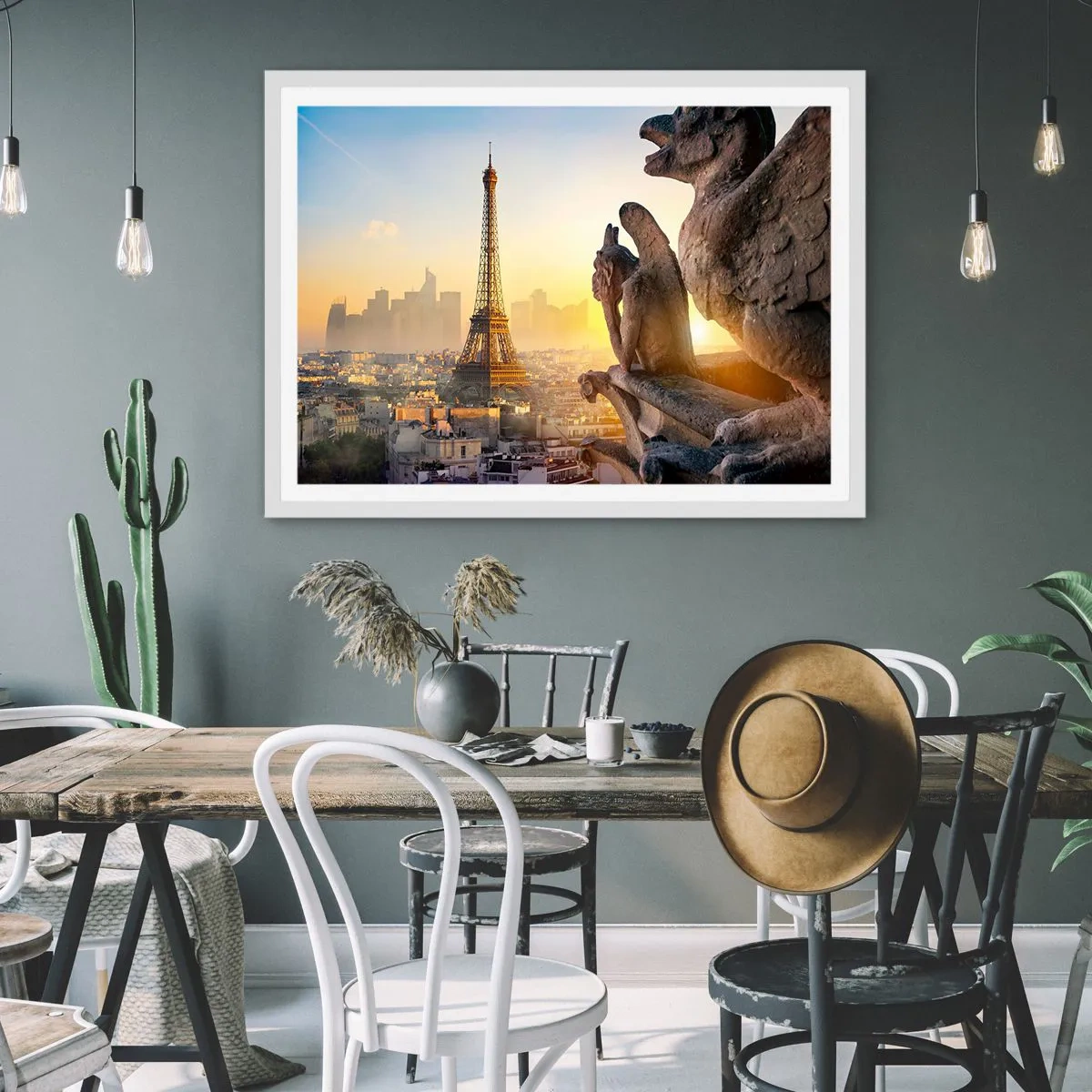 Poszter fekete keretben - Sok minden változott... - 70x50 cm