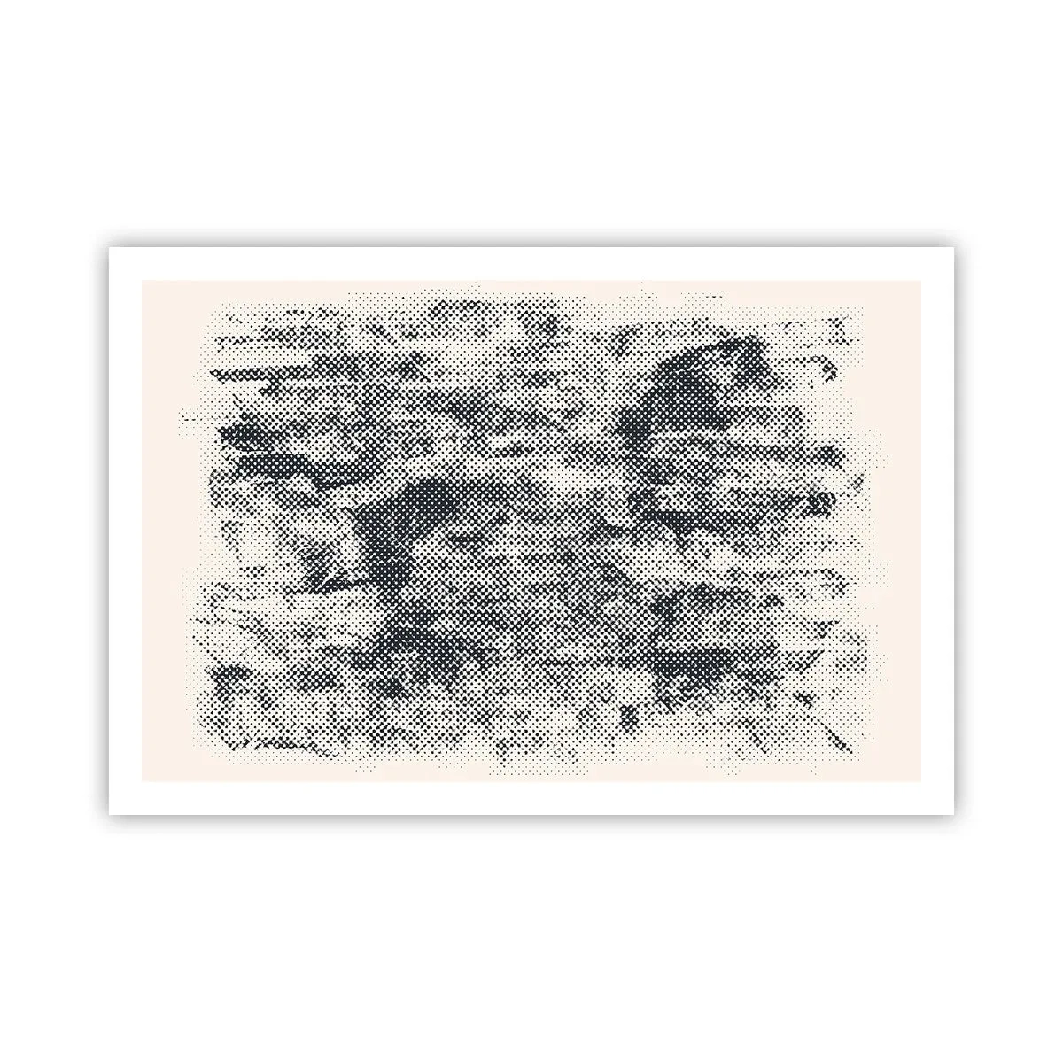 Poszter - Ködös kompozíció - 91x61 cm