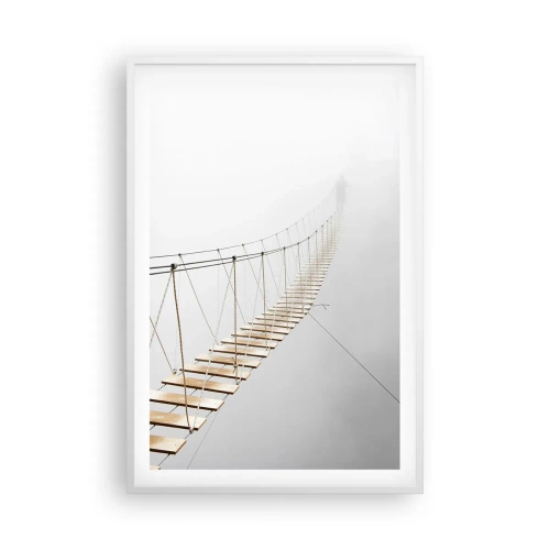 Poszter fekete keretben - Hová vezet? - 61x91 cm