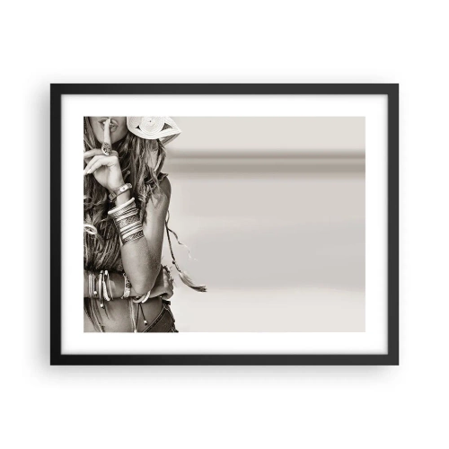 Poszter fehér keretben - Mint egy leány - 50x40 cm