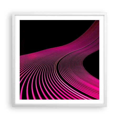 Poszter fekete keretben - A fény sugárútján - 60x60 cm