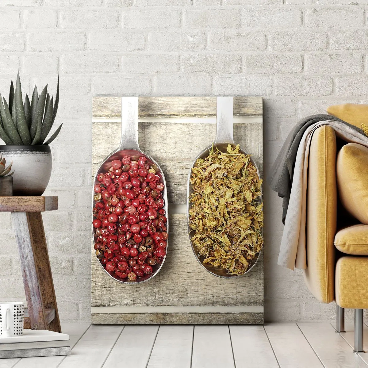 Vászonkép - Konyhai varázslat - 80x120 cm