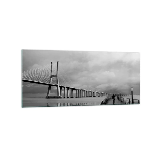 Üveg kép - Mindenkinek, ami neki jár - 120x50 cm