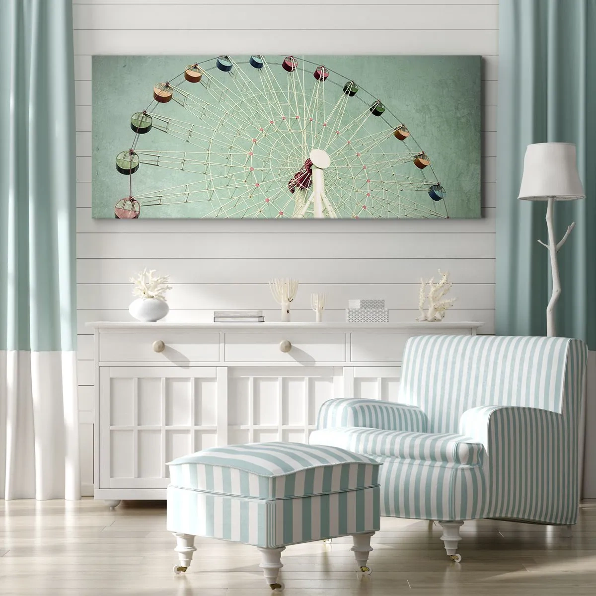 Vászonkép - Gyere játszani - 120x50 cm