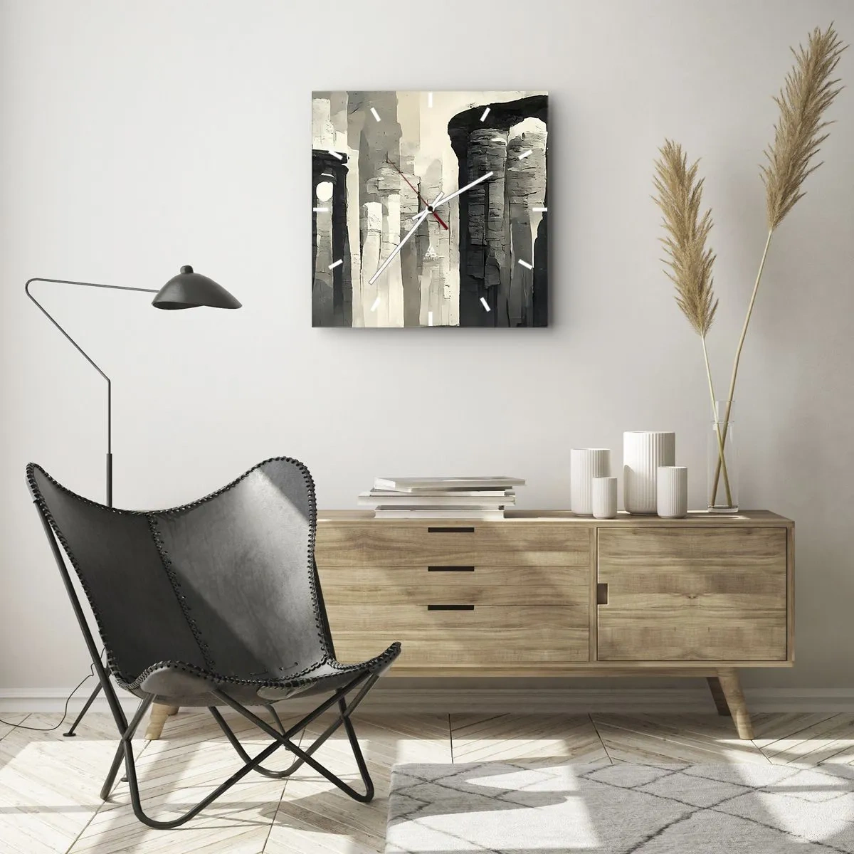 Falióra, Óra - A régiség fensége - 30x30 cm