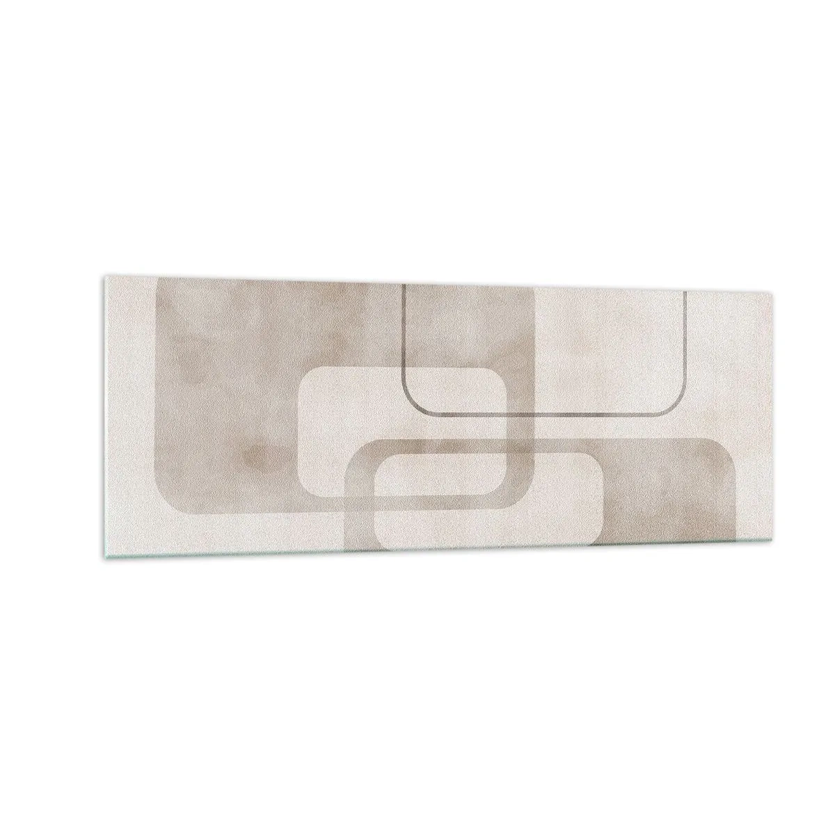 Üveg kép - Geometrikus fúga - 140x50 cm