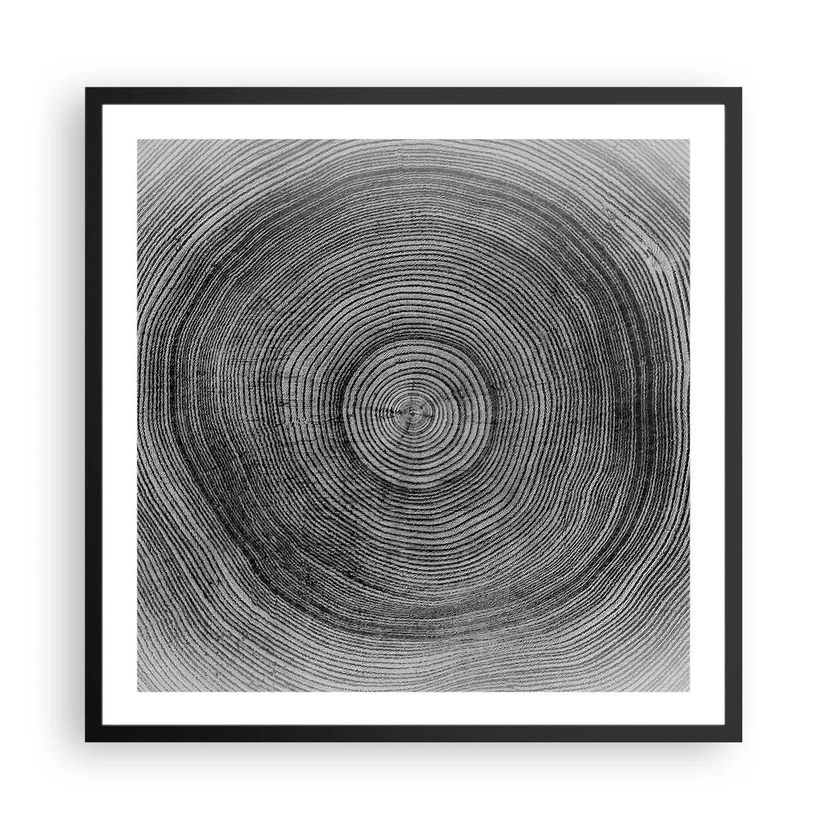 Poszter fehér keretben - Az idők jele - 60x60 cm