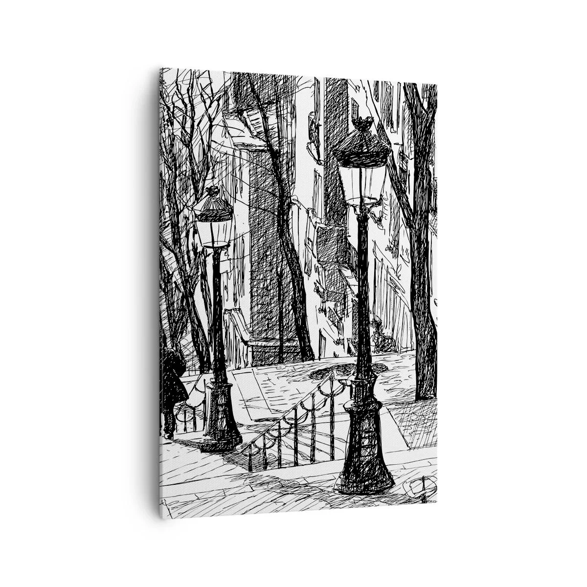 Vászonkép - Szerelmi történet, vagy horrorregény? - 70x100 cm