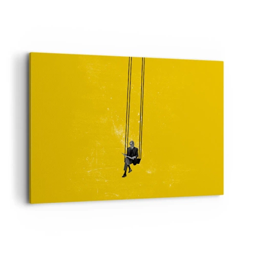 Vászonkép - Egy nap, mint a többi - 120x80 cm