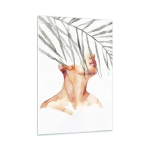 Üveg kép - A trópusok pulzusát érezni  - 50x70 cm