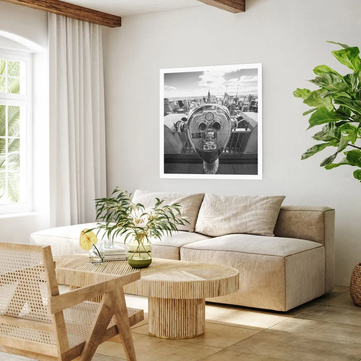 Poszter - A városok városa - 60x60 cm