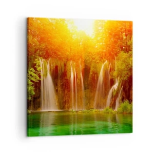 Vászonkép - A napon és az árnyékban - 60x60 cm