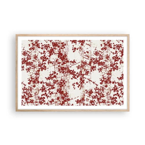 Poszter világos tölgy keretben - Mint egy régi perkál - 91x61 cm