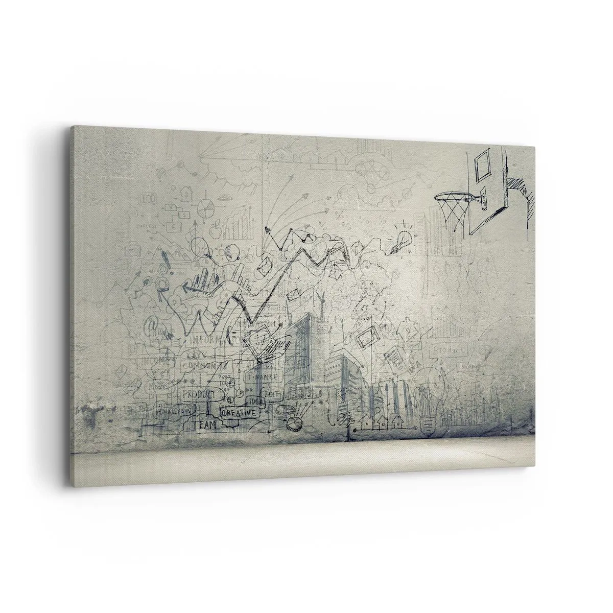 Vászonkép - A remek városi életem - 120x80 cm
