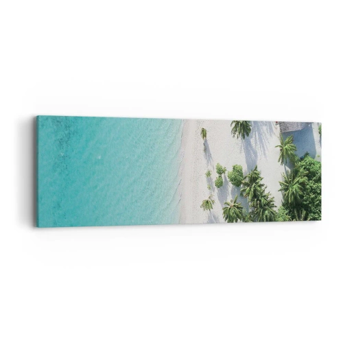 Vászonkép - Nyaralás a paradicsomban - 90x30 cm