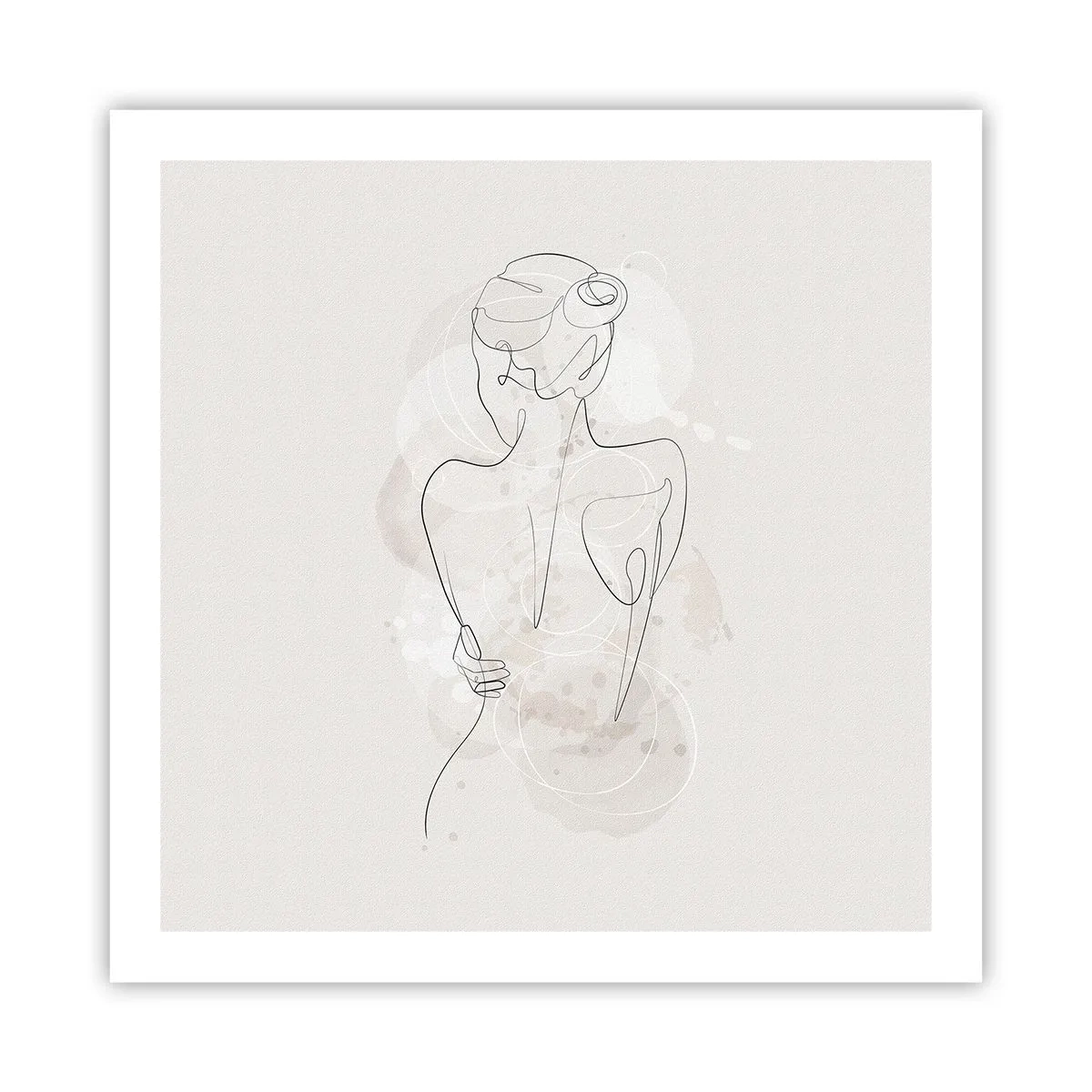 Poszter - Mint egy érzékeny hangszer - 60x60 cm