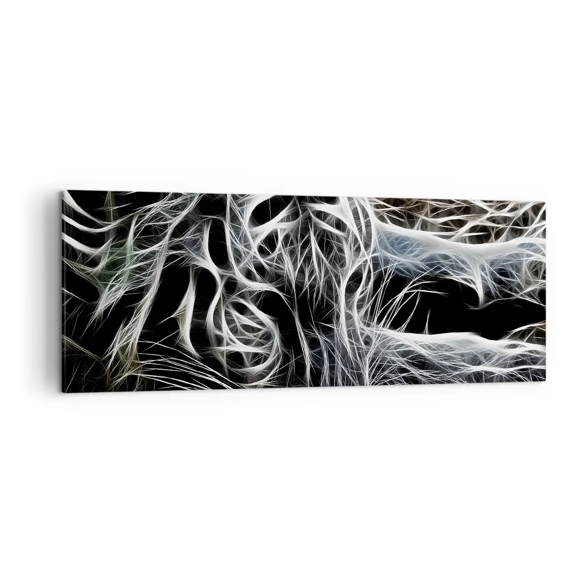 Vászonkép - Tanulmány a macska könnyedségéről - 140x50 cm