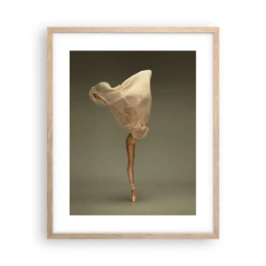 Poszter világos tölgy keretben - Hamarosan felrepül - 40x50 cm