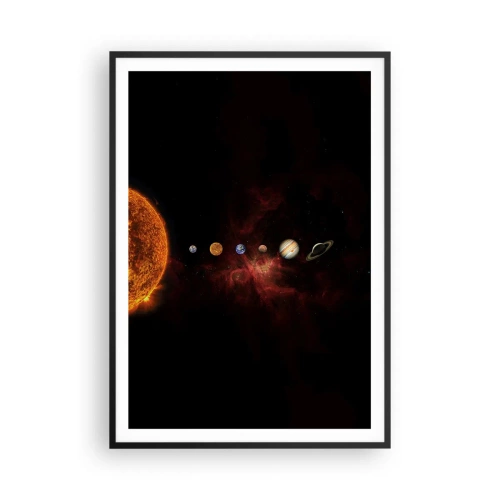 Poszter fehér keretben - A szomszédságunk - 70x100 cm