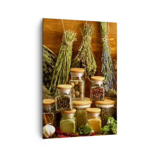 Vászonkép - Konyhai varázslatok - 70x100 cm