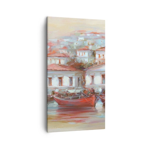 Vászonkép - Boldog kisváros - 45x80 cm