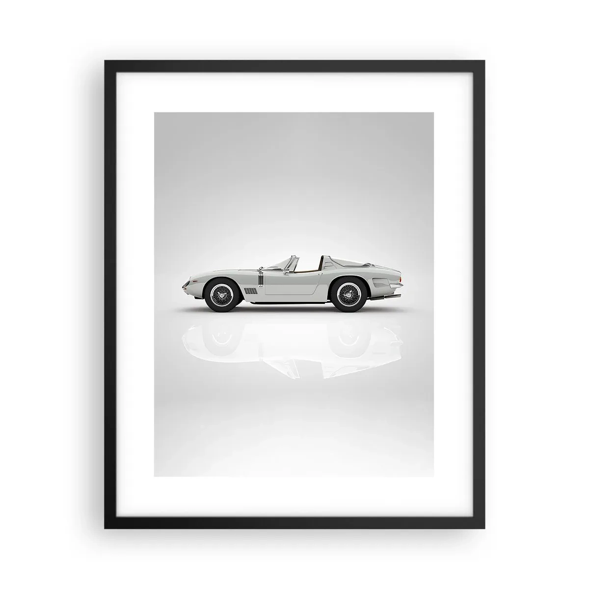 Poszter fehér keretben - A szórakozás ígérete - 40x50 cm