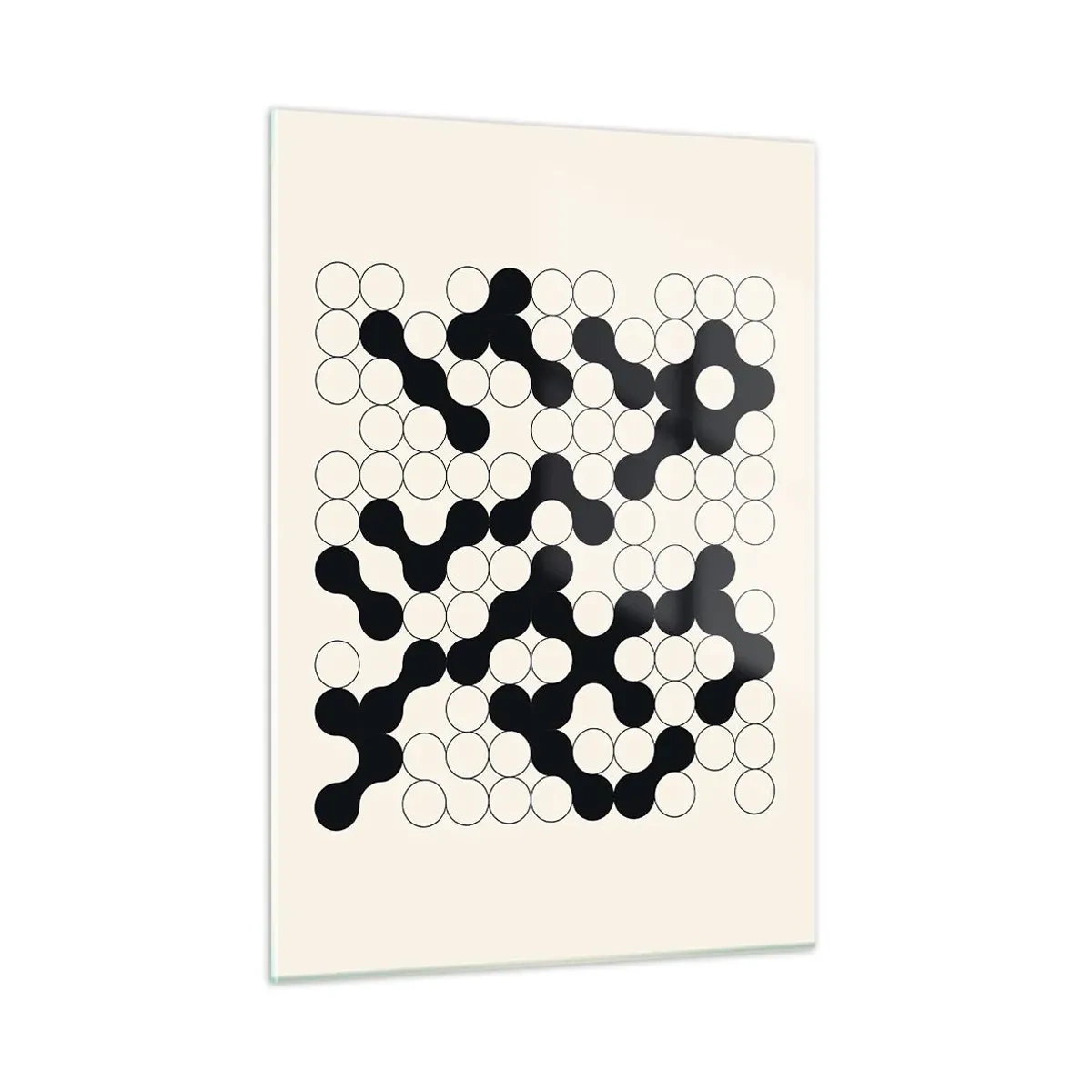 Üveg kép - Kínai játék - variáció - 50x70 cm