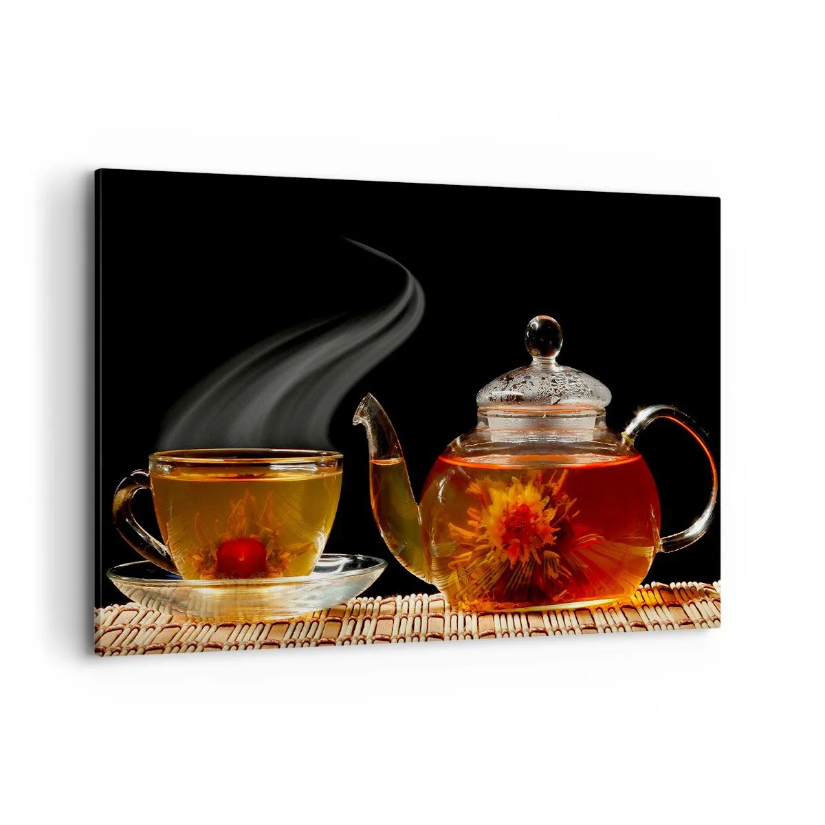 Vászonkép - A teafőzés varázsa és művészete - 120x80 cm