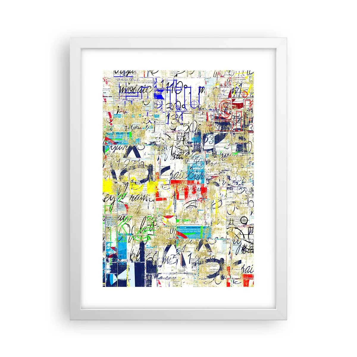 Poszter fekete keretben - Egyszerűen tetszik a szemnek - 30x40 cm