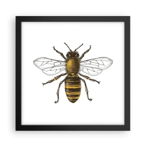 Poszter fehér keretben - Gyönyörű és jó - 30x30 cm